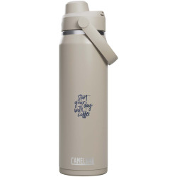 Bouteille publicitaire d’eau en acier inoxydable de 750 ml avec bouchon à vis Camelbak® Thrive Chug VSS