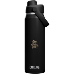 Bouteille publicitaire d’eau en acier inoxydable de 750 ml avec bouchon à vis Camelbak® Thrive Chug VSS