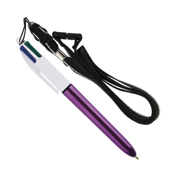 Stylo 4 couleurs publicitaire BIC Shine
