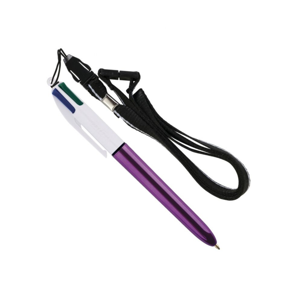 Stylo 4 couleurs publicitaire BIC Shine