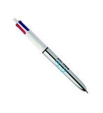 Stylo 4 couleurs publicitaire BIC Shine