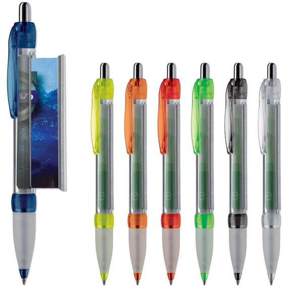 Stylo personnalisable bannière Transparent