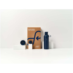 Coffret publicitaire cadeau 3 en 1 Ocean Bottle de 500 ml