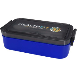 Lunch box publicitaire et ensemble de couverts Snappy 1000 ml