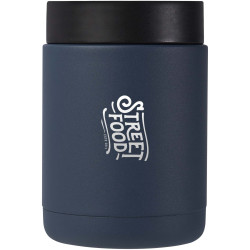 Boîte-repas publicitaire Doveron de 500 ml en acier inoxydable recyclé