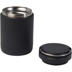 Boîte-repas publicitaire Doveron de 500 ml en acier inoxydable recyclé