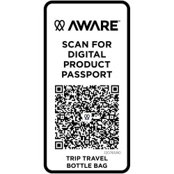 Sac publicitaire porte-bouteille Trip Aware™ de 2 L en matériaux recyclés