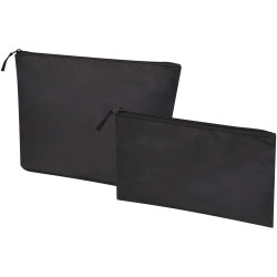 Set publicitaire de trousses de toilette recyclées GRS Swift