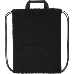 Sac publicitaire à dos avec cordon sherpa recyclé GRS de 9 L Bear