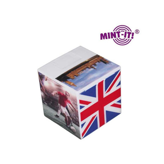 Mini Mint-it Cube bonbons publicitaires express quadri