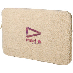 Housse publicitaire pour ordinateur portable Bear sherpa de 2 L recyclée GRS 13"