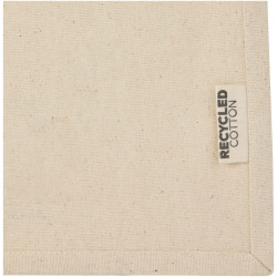 Mini sac shopping publicitaire Odessa à soufflet en coton recyclé de 9 L et 220 g/m² certifié GRS