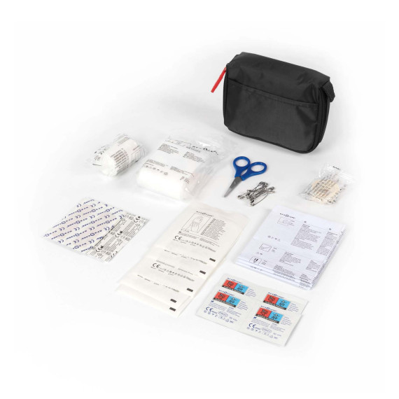 Kit publicitaire de premiers secours 31 pièces Basic