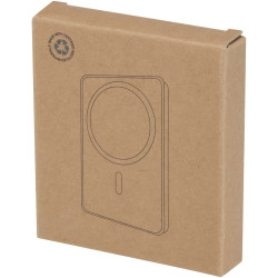 Batterie publicitaire de secours Acrab magnétique sans fil de 5 000 mAh et 15 W avec PD de 20 W recyclée