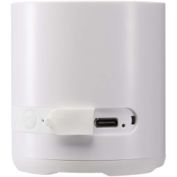 Haut-parleur publicitaire Hunor sans fil de 3 W en plastique recyclé