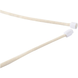 Tour de cou publicitaire Adhab pour smartphone avec détails en bambou