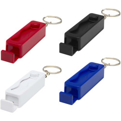 Support publicitaire de téléphone Aggia avec jouet fidget en plastique recyclé