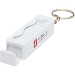 Support publicitaire de téléphone Aggia avec jouet fidget en plastique recyclé