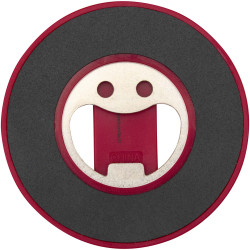 Support publicitaire de téléphone magnétique Ain en plastique recyclé avec décapsuleur