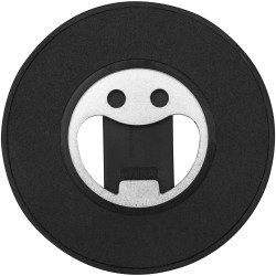 Support publicitaire de téléphone magnétique Ain en plastique recyclé avec décapsuleur