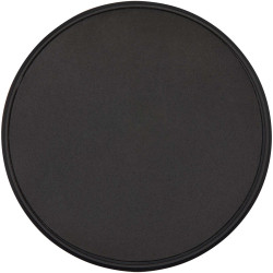 Support publicitaire de téléphone Alcor magnétique et pliable en plastique recyclé avec détails en bambou