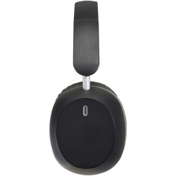 Casque publicitaire supra-auriculaire Hoggar pliable ANC et ENC en plastique recyclé