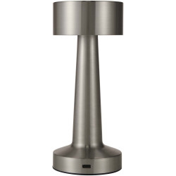 Lampe publicitaire de table rechargeable Aludra avec intensité réglable et 3 modes d’éclairage