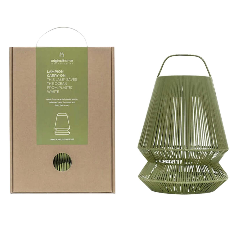 Abat jour publicitaire portable recyclé Originalhome Lampion