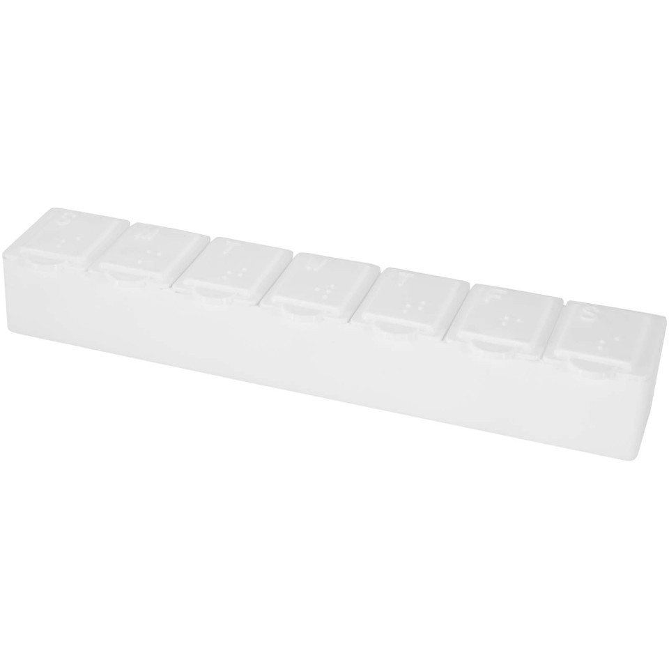 Pilulier publicitaire semainier multi-vitamines Dose