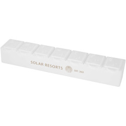 Pilulier publicitaire semainier multi-vitamines Dose