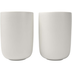 Tasses publicitaires en céramique Male de 350 ml set de 2