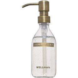 Distributeur publicitaire de savon pour les mains de 250 ml et ensemble de bougies parfumées de 150 g Wellmark Discovery