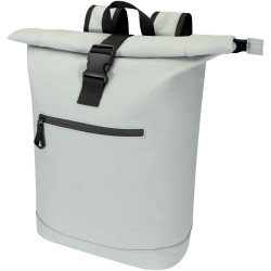 Sac publicitaire à dos Roll Top Resi Plus de 18 L et 15" en matériaux recyclés certifiés GRS