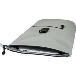 Sac publicitaire à dos Roll Top Resi Plus de 18 L et 15" en matériaux recyclés certifiés GRS