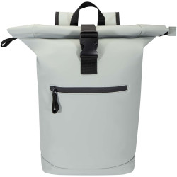 Sac publicitaire à dos Roll Top Resi Plus de 18 L et 15" en matériaux recyclés certifiés GRS