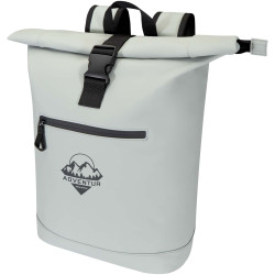 Sac publicitaire à dos Roll Top Resi Plus de 18 L et 15" en matériaux recyclés certifiés GRS