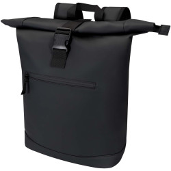 Sac publicitaire à dos Roll Top Resi Plus de 18 L et 15" en matériaux recyclés certifiés GRS