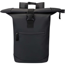 Sac publicitaire à dos Roll Top Resi Plus de 18 L et 15" en matériaux recyclés certifiés GRS