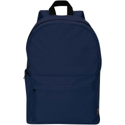 Sac publicitaire à dos pour ordinateur portable Byron de 16 L et 14" en matériaux recyclés certifiés GRS