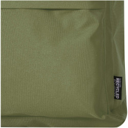 Sac publicitaire à dos pour ordinateur portable Byron de 16 L et 14" en matériaux recyclés certifiés GRS