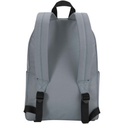 Sac publicitaire à dos pour ordinateur portable Byron de 16 L et 14" en matériaux recyclés certifiés GRS