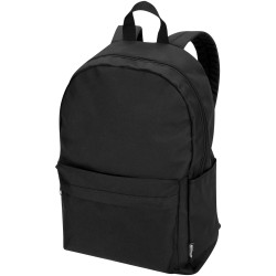 Sac publicitaire à dos pour ordinateur portable Byron de 16 L et 14" en matériaux recyclés certifiés GRS