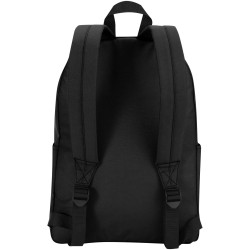 Sac publicitaire à dos pour ordinateur portable Byron de 16 L et 14" en matériaux recyclés certifiés GRS