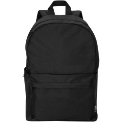 Sac publicitaire à dos pour ordinateur portable Byron de 16 L et 14" en matériaux recyclés certifiés GRS