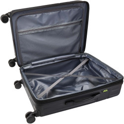 Valise publicitaire extensible Rover de 70 L et 24" en matériaux recyclés certifiés GRS
