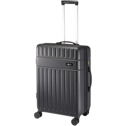 Valise publicitaire extensible Rover de 70 L et 24" en matériaux recyclés certifiés GRS