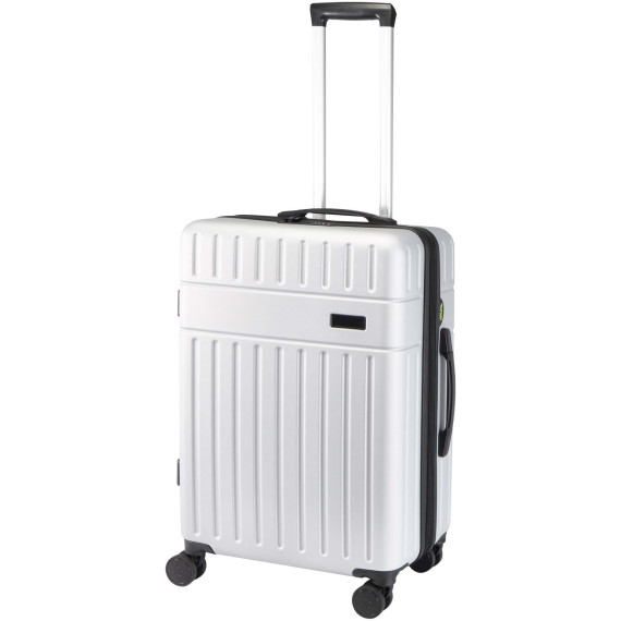 Valise publicitaire extensible Rover de 70 L et 24" en matériaux recyclés certifiés GRS