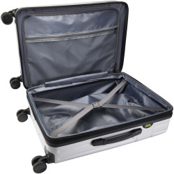 Valise publicitaire extensible Rover de 70 L et 24" en matériaux recyclés certifiés GRS