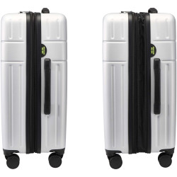 Valise publicitaire extensible Rover de 70 L et 24" en matériaux recyclés certifiés GRS