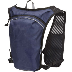 Gilet publicitaire de course Nomad de 5 L en matériaux recyclés certifiés GRS avec système d’hydratation